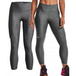 Legginsy sportowe dla kobiet Under Armour HG Armour Hirse 7/8 NS. Szare legginsy damskie Under Armour, xs, bez wzorów. Za 99.99 zł.