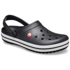 Crocs Damskie Buty Chodaki Klapki Crocband 11016 Clog. Białe klapki damskie Crocs, bez wzorów, z materiału, bez obcasa. Za 289.99 zł.