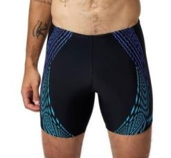 Spodenki kąpielowe Speedo Duo Logo - Mid jammers. Czarne krótkie spodenki sportowe męskie Speedo, l, bez wzorów, z nylonu, do pływania. Za 139.99 zł.
