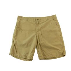 Second life - Spodenki męskie chino Columbia beżowe - Stan dobry. Brązowe krótkie spodenki sportowe męskie Columbia, l, bez wzorów, trekkingowe. Za 63.86 zł.