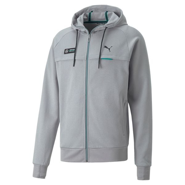 Bluza Sportowa Męska Puma Mapf1. Szare bluzy męskie Puma, m, bez wzorów, z kapturem. Za 309.95 zł.