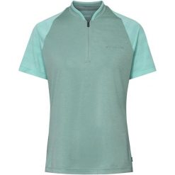 Koszulka damska Tamaro HZ Shirt IV. Zielone koszulki sportowe damskie Vaude, bez wzorów, z materiału, bez kołnierzyka, bez ramiączek, na fitness i siłownię. Za 299.00 zł.