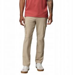 Columbia Columbia ROC Tech Cargo Pant 2142141271 Beżowe 32-32. Brązowe spodnie sportowe męskie Columbia, m, bez wzorów. Za 316.61 zł.