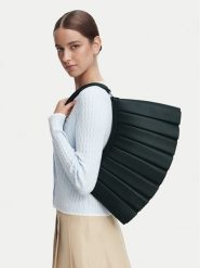 Lacoste Torebka NU5015DP Granatowy. Niebieskie torebki do ręki damskie Lacoste, bez wzorów, bez dodatków. Za 1,449.00 zł.