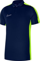 Nike Koszulka męska Nike DF Academy 23 SS Polo granatowa DR1346 452 S. Koszulki polo męskie Nike, m, bez wzorów, bez ramiączek. Za 152.99 zł.
