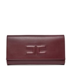 Torebka Elisabetta Franchi. Czerwone kopertówki damskie Elisabetta Franchi, bez wzorów, bez dodatków. Za 1,549.00 zł.