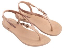 Sandały damskie Ipanema Sandal Rio. Brązowe sandały damskie Ipanema, bez wzorów, z materiału, bez obcasa, bez zapięcia. Za 94.99 zł.