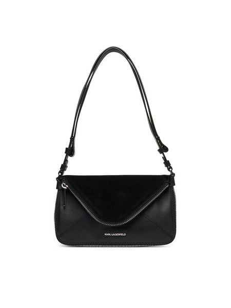KARL LAGERFELD Torebka A3W30083 Czarny. Czarne torebki do ręki damskie KARL LAGERFELD, bez wzorów, ze skóry, bez dodatków. Za 849.99 zł.