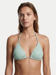 Guess Góra od bikini E6GJ07 KBMV0 Zielony. Zielone bikini damskie Guess, xl, z aplikacjami. Za 284.99 zł.