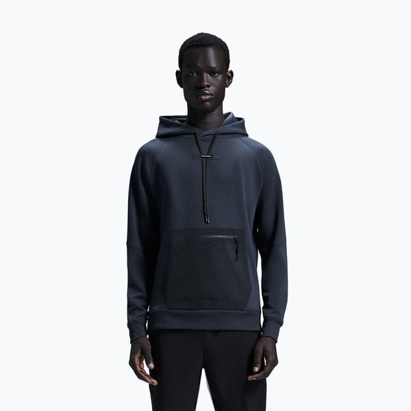 Bluza męska On Hoodie. Niebieskie bluzy męskie On, m, bez wzorów, z elastanu, bez kaptura, na fitness i siłownię. Za 439.99 zł.