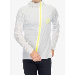 Kurtka do biegania męska Compressport Hurricane Waterproof 10/10 Jacket. Białe kurtki męskie Compressport, m, bez wzorów, sportowe, bez kaptura. Za 707.99 zł.