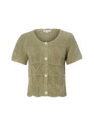 Marie Lund koszulka z dzianiny Kobiety Bawełna zielony, M. Zielone t-shirty damskie Marie Lund, m, bez wzorów, z bawełny, bez kołnierzyka. Za 129.95 zł.