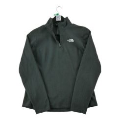 Damski czarny polarowy sweter TNF. Czarne swetry damskie The North Face, l, bez wzorów, z polaru, sportowe, bez kołnierzyka, bez ramiączek, bez kaptura. Za 127.76 zł.