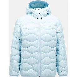 Kurtka Peak Performance puchowa męska Helium Down Hood Jacket niebieska - L. Niebieskie kurtki męskie Peak Performance, l, bez wzorów, z puchu, sportowe, bez kaptura. W wyprzedaży za 1,059.00 zł.