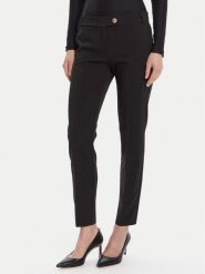 Rinascimento Chinosy CFC0126225003 Czarny Slim Fit. Czarne spodnie materiałowe damskie Rinascimento, l, bez wzorów, z syntetyku. Za 339.99 zł.