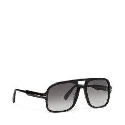 Okulary przeciwsłoneczne Tom Ford. Czarne okulary przeciwsłoneczne damskie Tom Ford. Za 1,128.99 zł.