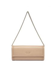 Nine West Torebka EO-Greene Charm-LDA8374 Beżowy. Brązowe torebki do ręki damskie Nine West, bez wzorów, z materiału, bez dodatków. Za 219.99 zł.