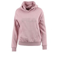Damska bluza z kapturem Fila Bischkek. Czerwone bluzy damskie Fila, m, bez wzorów, z bawełny, z kapturem. Za 214.49 zł.