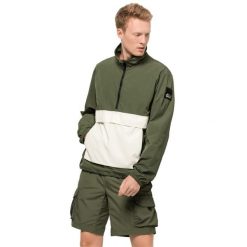 Kurtka wodoodporna Jack Wolfskin 365 Rebel Overhead. Brązowe kurtki męskie Jack Wolfskin, l, bez wzorów, z materiału, street, bez kaptura. Za 549.00 zł.