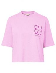 Funktionsshirt W Redmont T-Shirt. Czerwone t-shirty damskie Vaude, bez wzorów, klasyczne, bez kołnierzyka. Za 219.00 zł.