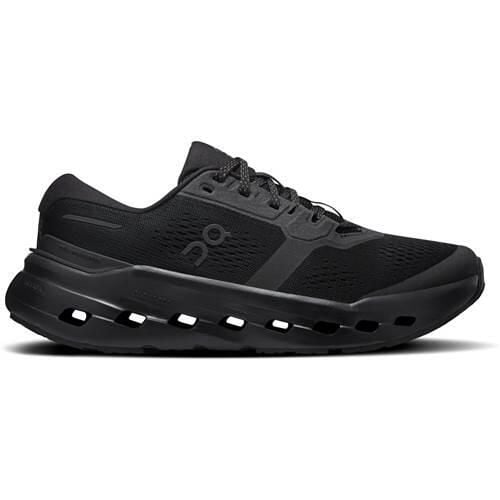 Buty do biegania damskie On Cloudrunner 3. Czarne obuwie sportowe damskie On, bez wzorów, z materiału, do biegania. Za 1,013.00 zł.