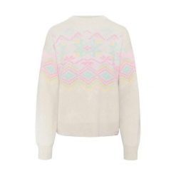 Sweter damski Kari Traa Rachel. Białe swetry damskie Kari Traa, m, z aplikacjami, z dzianiny, bez kołnierzyka, bez ramiączek, długie, bez kaptura. Za 482.00 zł.