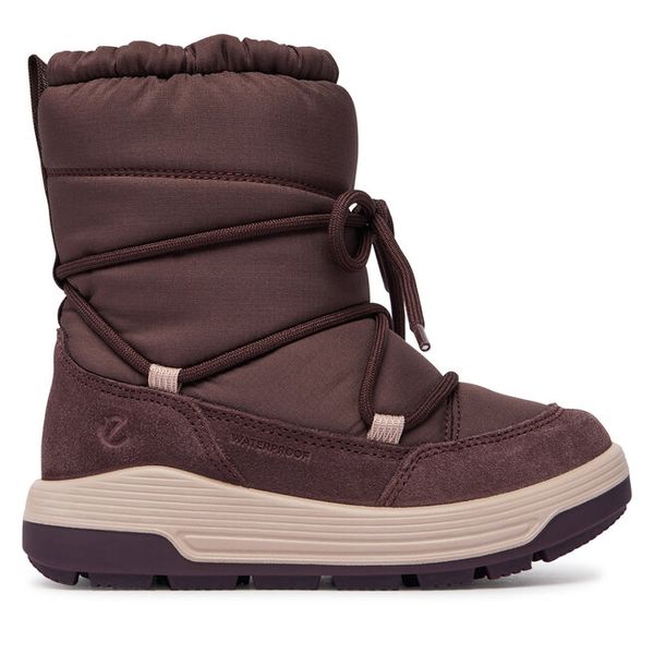 Śniegowce ECCO. Fioletowe śniegowce dziewczęce ecco, bez zapięcia. Za 449.99 zł.