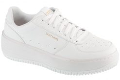 Buty sportowe do chodzenia damskie, Grand 92 - Be Lifted. Białe obuwie sportowe damskie Skechers, bez wzorów, z materiału, trekkingowe. Za 269.99 zł.