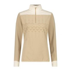 Bluza damska turystyczna CMP 34G4206. Białe bluzy sportowe damskie CMP, xs, bez wzorów, bez kaptura, trekkingowe. Za 239.99 zł.