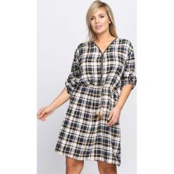 Brązowa Sukienka Be Like You. Sukienki damskie marki Born2be. Za 49.99 zł.