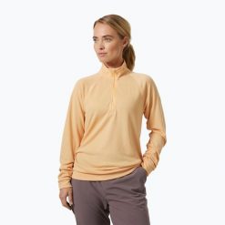 Bluza żeglarska damska Helly Hansen Inshore 1/2 Zip. Brązowe bluzy damskie Helly Hansen, bez wzorów, bez kaptura. Za 309.99 zł.