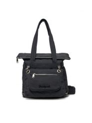 Desigual Plecak 24WAKY08 Czarny. Czarne plecaki damskie Desigual, bez wzorów, z materiału. Za 309.99 zł.