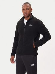 The North Face Polar Glacier NF0A8D0R Czarny Regular Fit. Czarne bluzy męskie The North Face, m, bez wzorów, z polaru, bez kaptura. Za 349.99 zł.