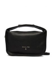 Patrizia Pepe Torebka 8B0316/L177-K103 Czarny. Czarne torebki do ręki damskie Patrizia Pepe, bez wzorów, ze skóry, bez dodatków. Za 1,039.00 zł.