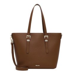 Tamaris Torebka Shopper TAS Mareen Torby na zakupy 1 ct Brązowy Damski. Brązowe torby na ramię damskie Tamaris, bez wzorów, z poliesteru, eleganckie, duże, bez dodatków. Za 262.99 zł.