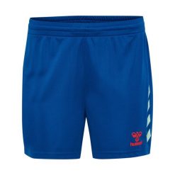 Szorty damskie Hummel Graphic Universe. Niebieskie szorty sportowe damskie Hummel, bez wzorów, sportowe, do piłki nożnej. Za 100.50 zł.