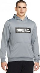 Nike Bluza Nike F.C DC9075 065 DC9075 065 szary M. Szare bluzy męskie Nike, m, bez wzorów, bez kaptura. Za 130.95 zł.