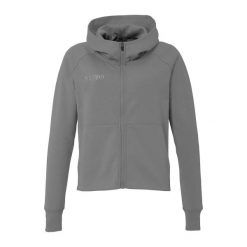 Damska bluza z kapturem na zamek Kempa STMNT. Szare bluzy damskie Kempa, bez wzorów, z kapturem. Za 337.50 zł.