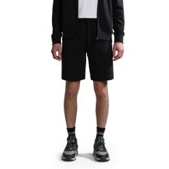 Spodenki męskie Napapijri Nalis Sum. Czarne krótkie spodenki sportowe męskie Napapijri, l, bez wzorów, trekkingowe. Za 259.99 zł.