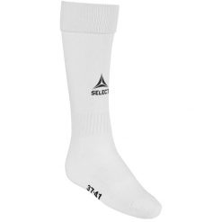 Getry Piłkarskie dla dorosłych Select Elite. Białe legginsy sportowe męskie Select, bez wzorów, do piłki nożnej. Za 46.99 zł.