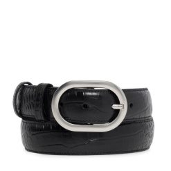 Pasek Damski GINO ROSSI. Czarne paski damskie Gino Rossi, bez wzorów. Za 99.99 zł.