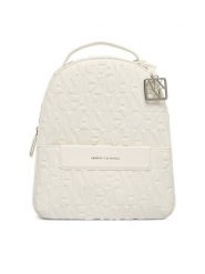 Armani Exchange Plecak XW002234 AF15774 U0011 Écru. Białe plecaki damskie Armani Exchange, bez wzorów, ze skóry. Za 709.99 zł.