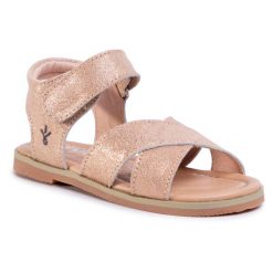Sandały EMU Australia. Żółte sandały dziewczęce Emu Australia, bez zapięcia. Za 229.99 zł.