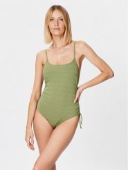 Roxy Strój kąpielowy ERJX103518 Zielony. Zielone kostiumy jednoczęściowe damskie Roxy, xs, bez wzorów, z syntetyku. Za 199.99 zł.