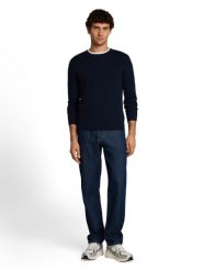 Tom Tailor Denim swetry z dzianiny Mężczyźni Bawełna (100%) niebieski, XL. Niebieskie swetry przez głowę męskie Tom Tailor Denim, m, bez wzorów, z bawełny, bez kołnierzyka. Za 199.95 zł.