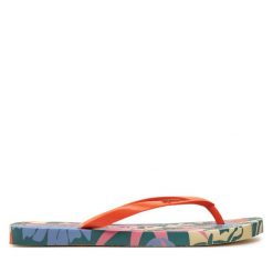 Japonki Ipanema. Brązowe klapki damskie Ipanema, bez wzorów, bez obcasa. Za 79.99 zł.