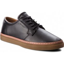 Tenisówki GANT - Bari 17631858 Black G00. Czarne trampki męskie GANT, z gumy. Za 569.90 zł.
