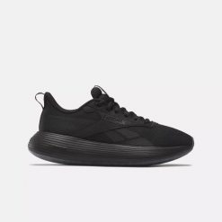 Buty sportowe damskie Reebok DMX Comfort+ sneakersy czarne (100034130). Czarne obuwie sportowe damskie Reebok, trekkingowe. Za 259.00 zł.