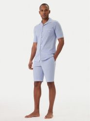 Polo Ralph Lauren Piżama 714975562001 Niebieski. Niebieskie piżamy męskie Polo Ralph Lauren, l, bez wzorów, z bawełny, bez ramiączek. Za 579.99 zł.