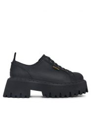 G-Star Raw Półbuty WI34-MANYA-01 Czarny. Czarne półbuty damskie G-Star, bez wzorów, z nubiku, retro, bez obcasa, na płaskiej podeszwie, bez zapięcia. Za 223.99 zł.